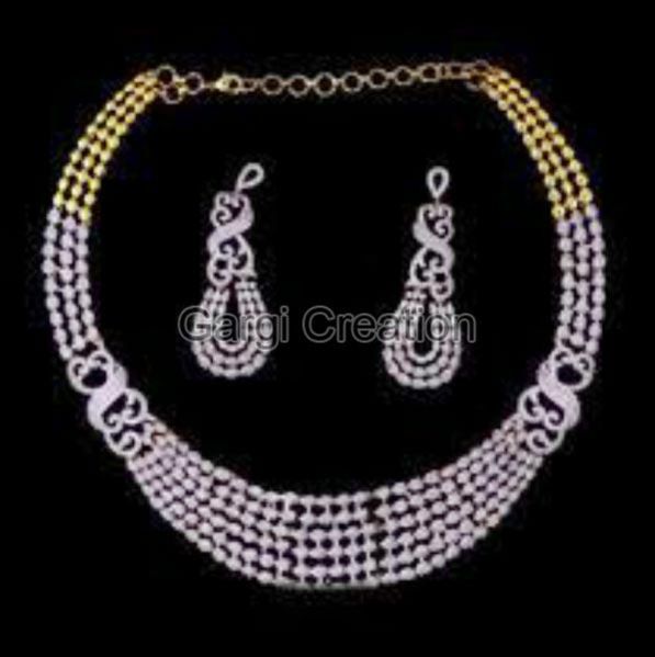 Polki Necklace Set 03