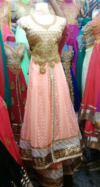 Embroidered Anarkali Suit 01