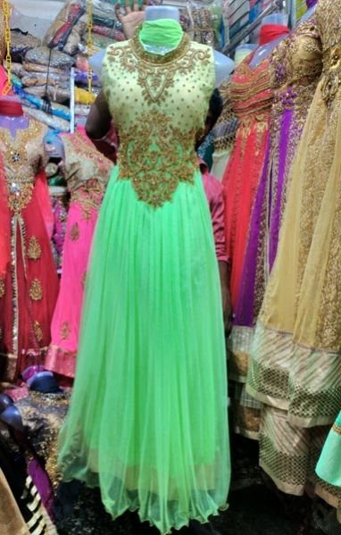 Embroidered Anarkali Suit 04