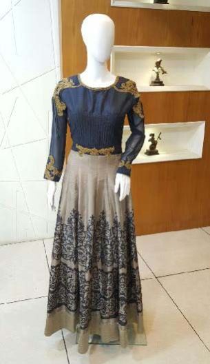 Party Wear Anarkali Suit 08