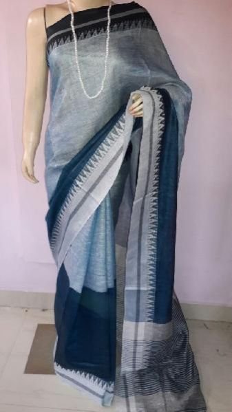 Ladies Linen Sarees 17