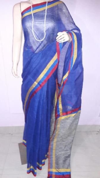 Ladies Linen Sarees 21