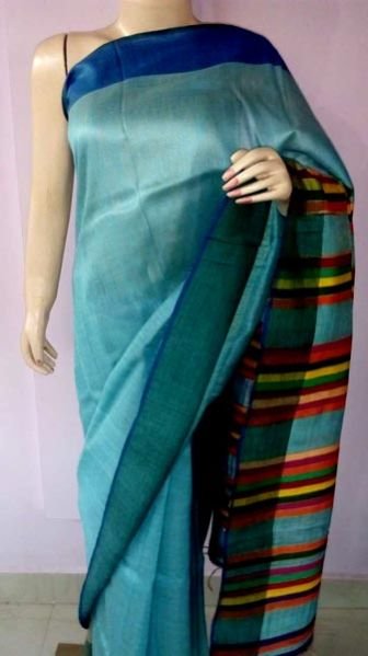 Ladies Linen Silk Sarees 06