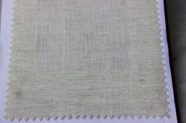 Solid Natural Linen Fabric 17