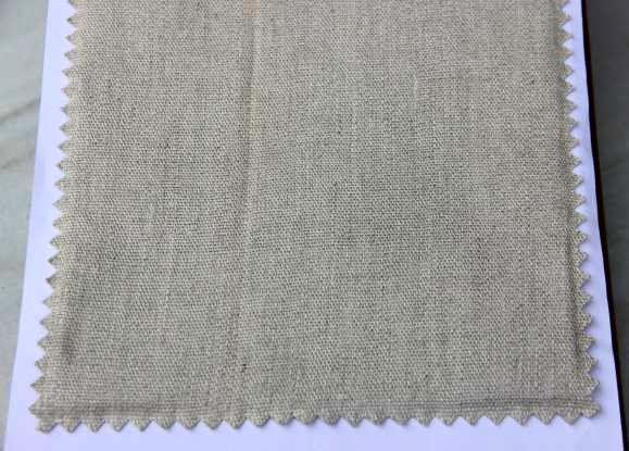 Solid Natural Linen Fabric 34