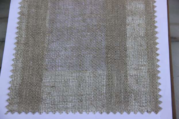 Textured Linen Furnishing Fabric 36