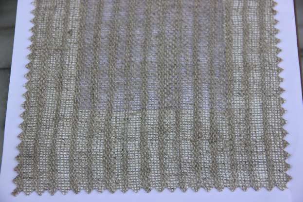 Textured Linen Furnishing Fabric 43