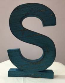 Wooden Alphabet Letters 07