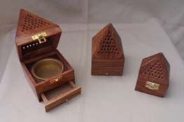 Wooden Incense Burners 01