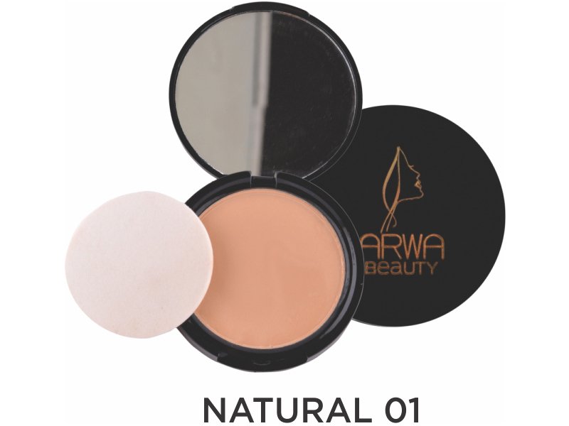 Natural Silky Smooth Face Compact Powder