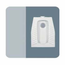 Eastern Squatting Pan