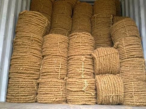 Curled Coir Rope 02