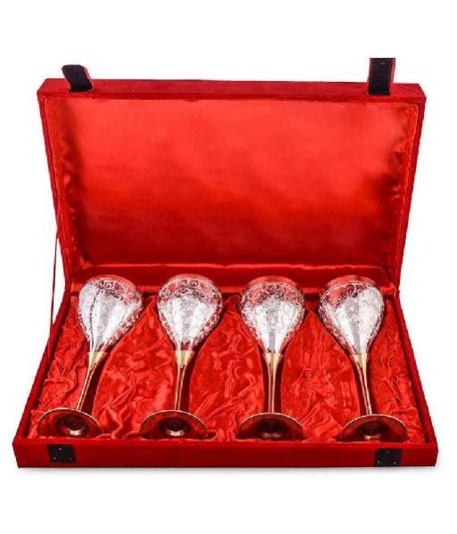 Silver Plated Wine Glass 04