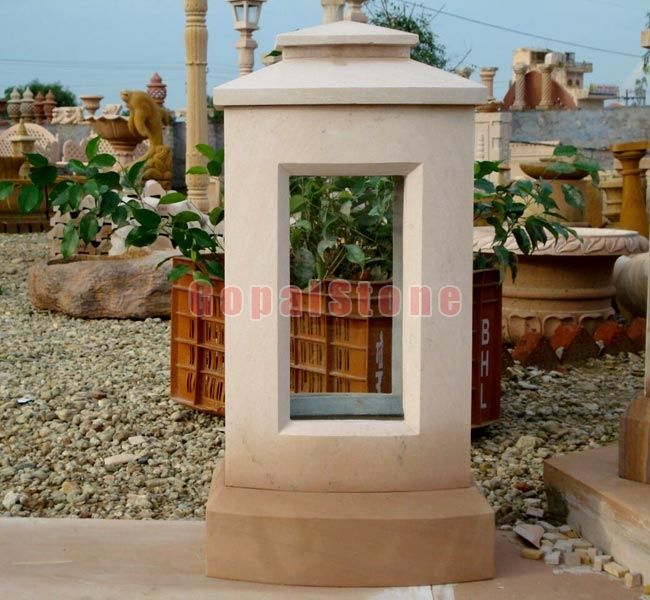 Stone Lamp Posts 02