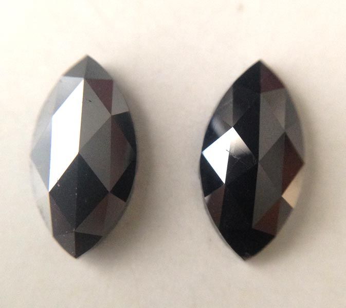 Oval Shaped Black Diamond - 03