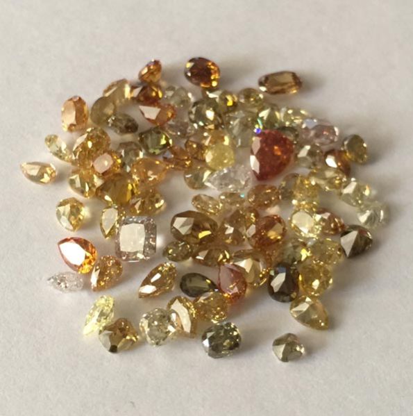 Multi Colored Diamonds - 04