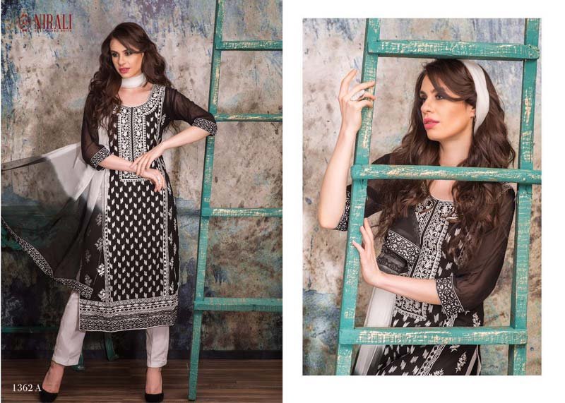 NR Nawazish 1362 A in Georgette with Embroidered