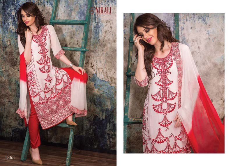 NR Nawazish 1365 B in Georgette with Embroidered
