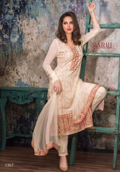 NR Nawazish 1367 in Georgette with Embroidered