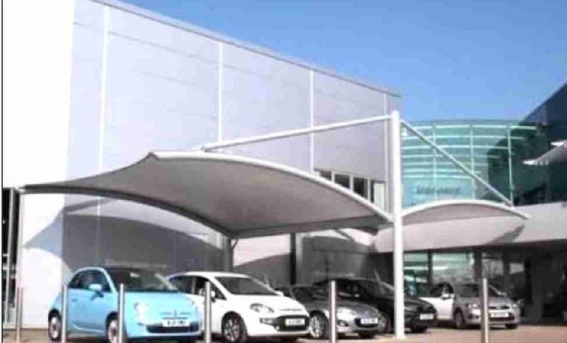 Tensile Car Parking Shades 04
