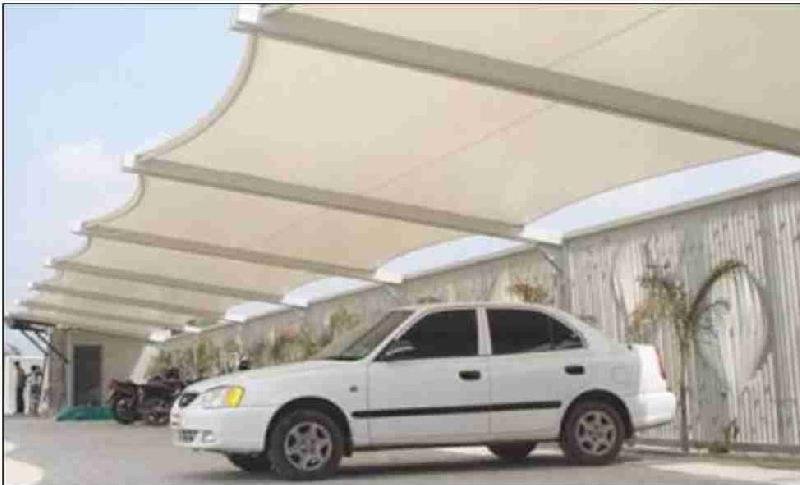 Tensile Car Parking Shades 06