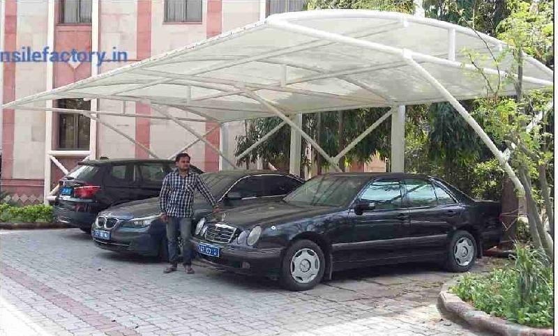 Tensile Car Parking Shades 07