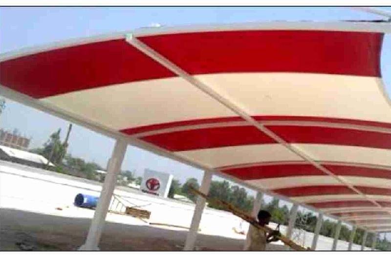 Tensile Car Parking Shades 08