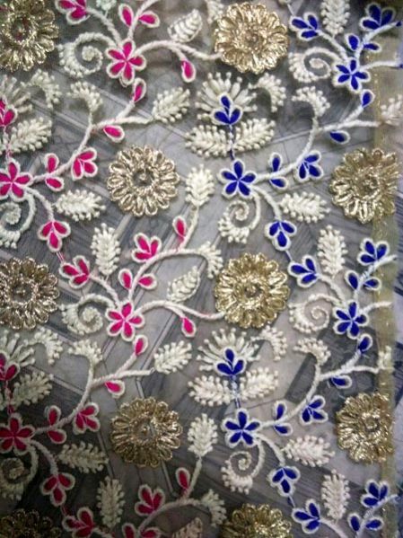 Embroidered Fancy Fabric 04