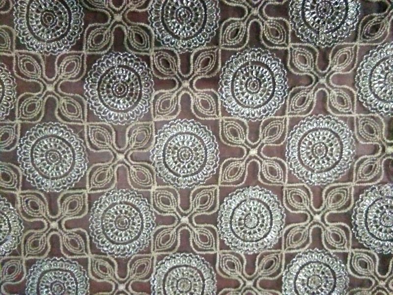 Embroidered Fancy Fabric 06