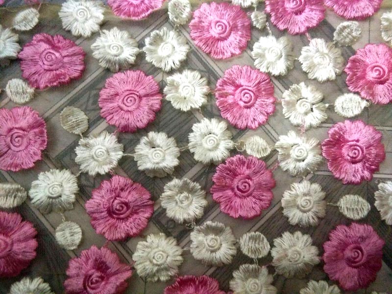Embroidered Fancy Fabric 14