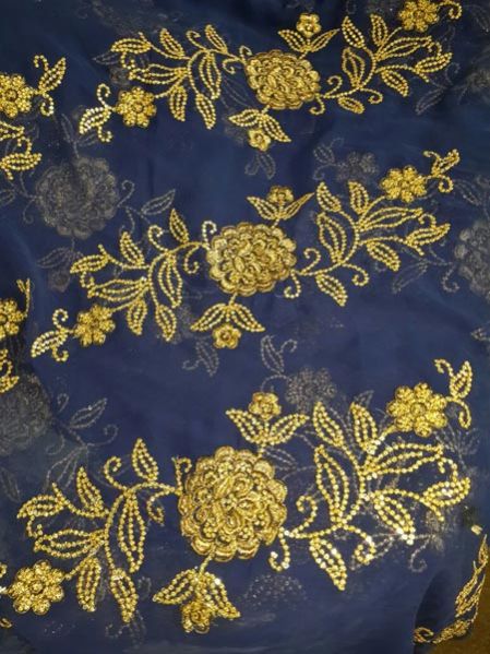 Embroidered Fancy Fabric 16