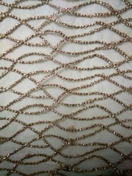 Heavy Embroidered Net Fabric 07