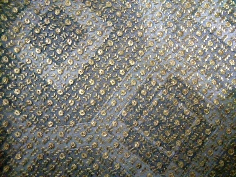 Heavy Embroidered Net Fabric 11