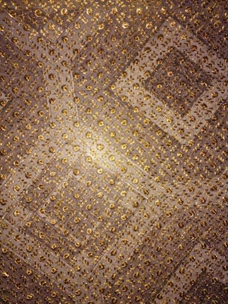 Heavy Embroidered Net Fabric 16