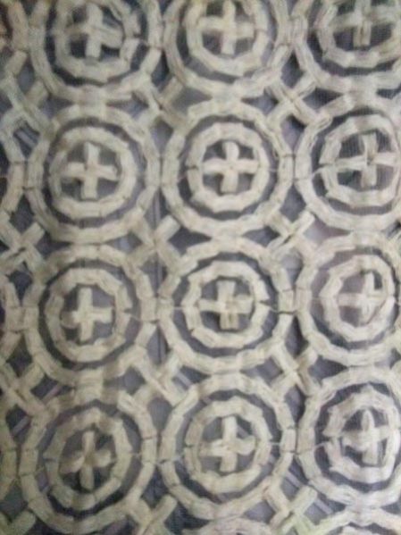 Heavy Embroidered Net Fabric 21