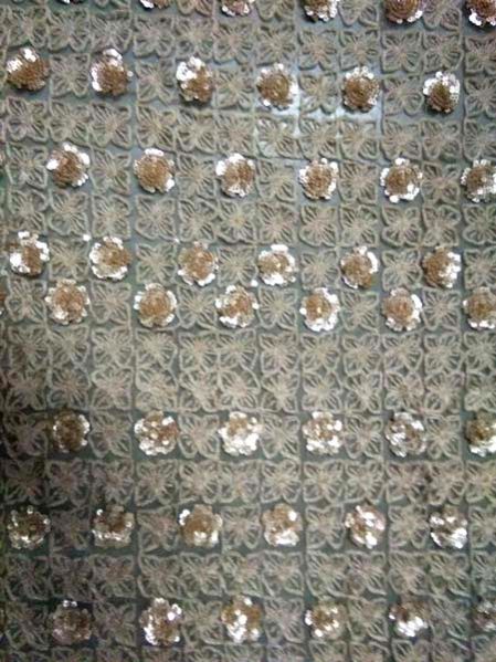 Heavy Embroidered Net Fabric 27