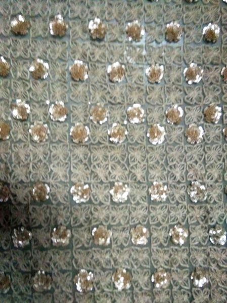 Sequin Embroidered Fabric 06