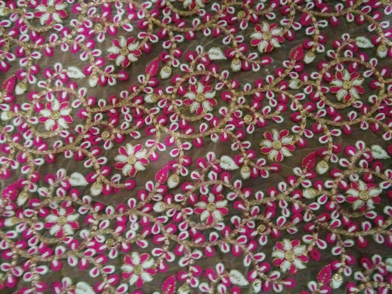 Sequin Embroidered Fabric 12