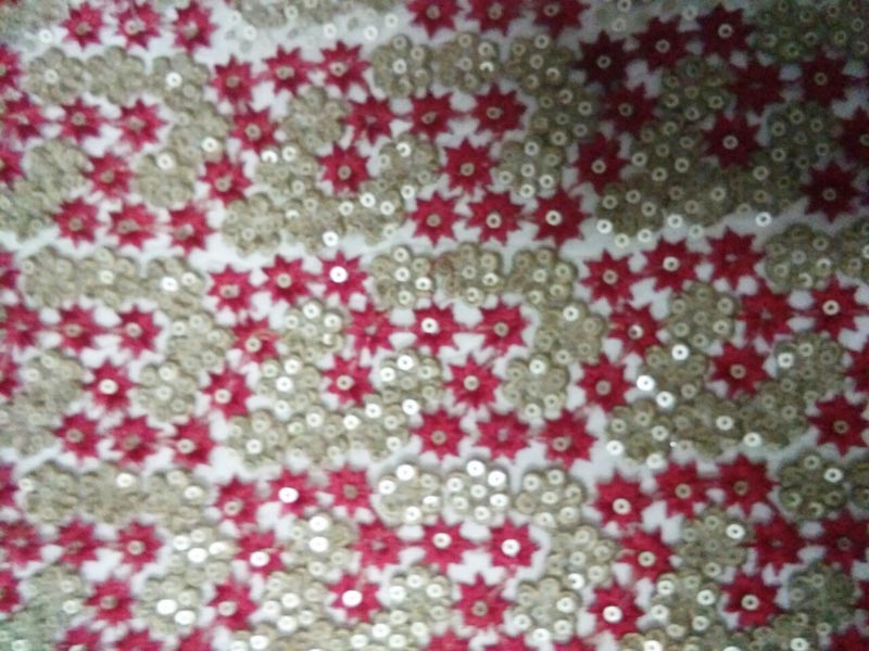 Sequin Embroidered Fabric 16