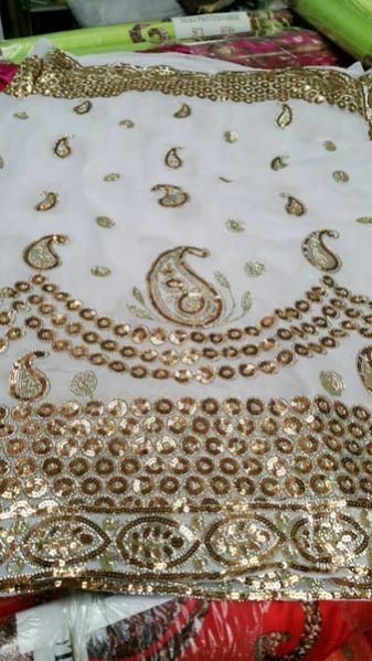 Sequin Embroidered Fabric 18