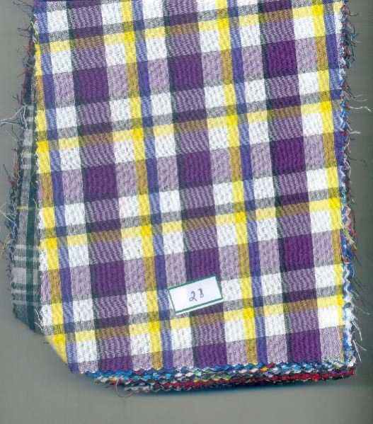 Check Cotton Fabric 23