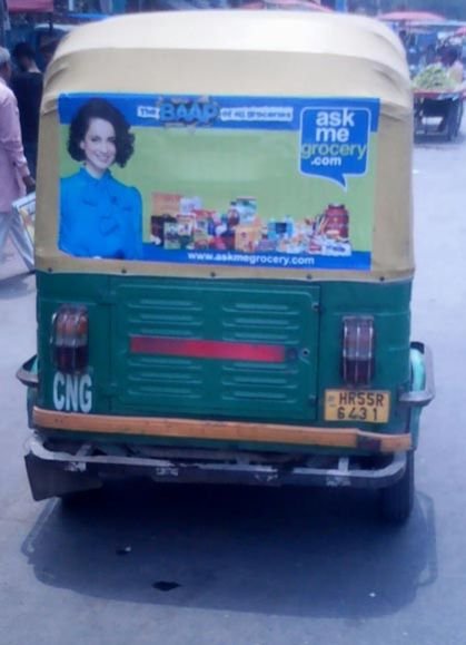 Auto Rickshaw Advertising 04