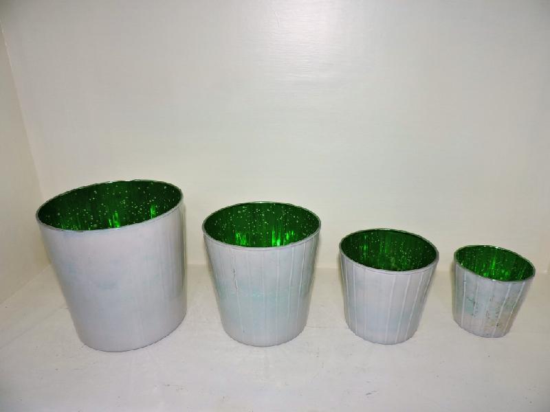 Glass T-Light Candle Holder 03