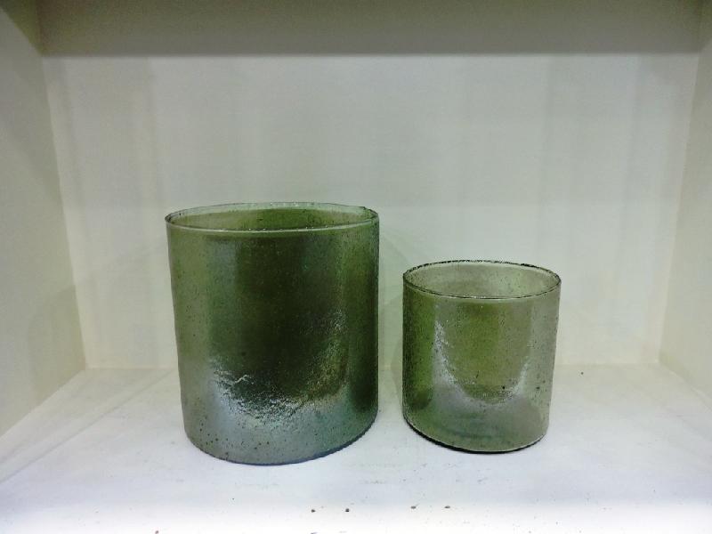 Glass T-Light Candle Holder 07