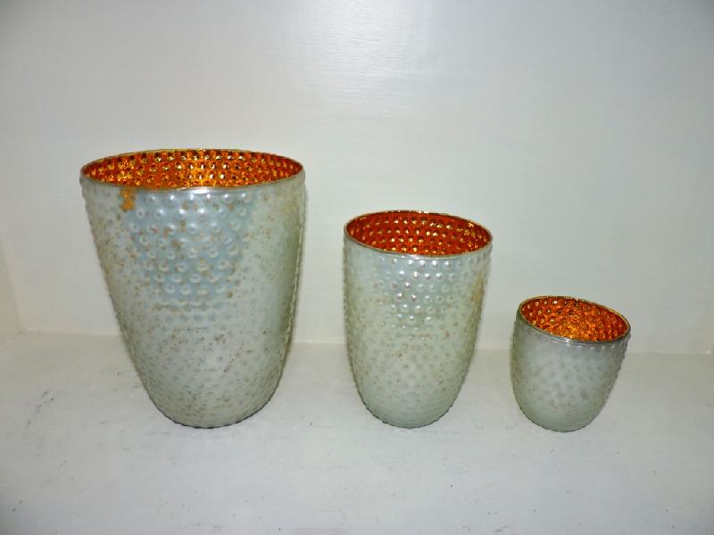 Glass T-Light Candle Holder 14