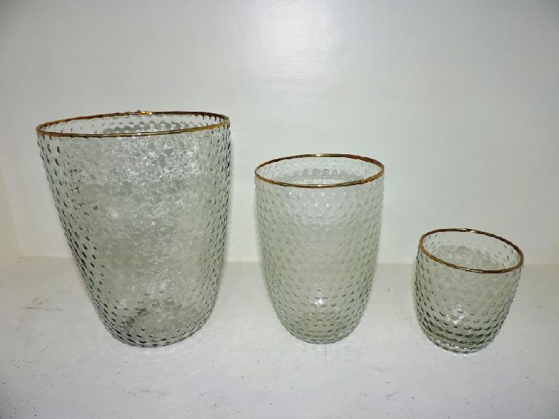 Glass T-Light Candle Holder 16