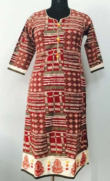 Ladies Cotton Kurtis 06