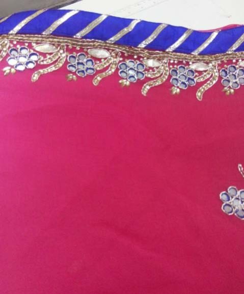 Ladies Gota Patti Sarees 01