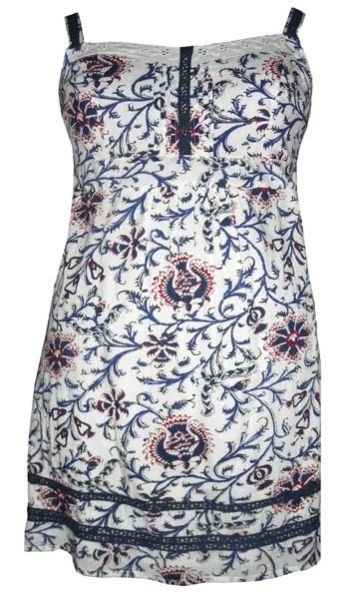 Printed One Piece Dress (1109)