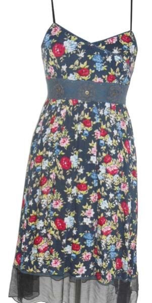 Printed One Piece Dress (1112)